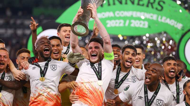 Celebrating West Ham’s memorable night winning the Europa Conference League