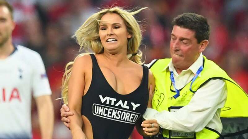 Kinsey Wolanski invaded the pitch at the Champions League final in 2019 (Image: Getty Images)