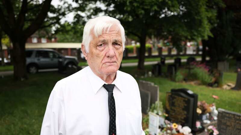 Peter Ross visits the grave of Stefan Kiszko every week despite never meeting him (Image: Manchester Evening News)