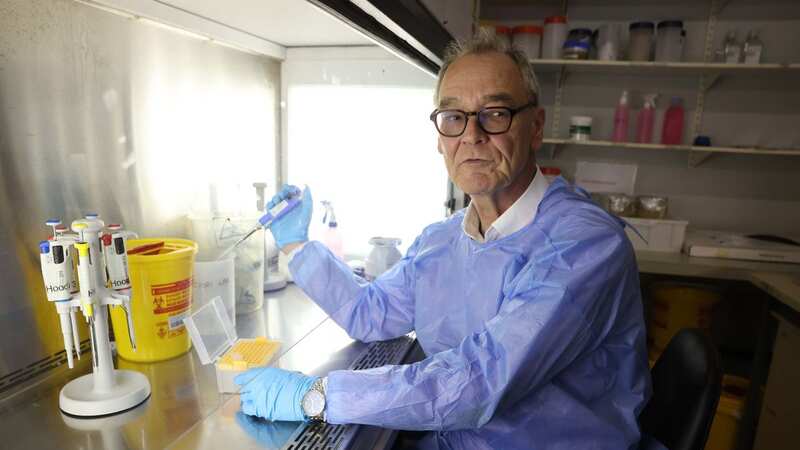 Prof Robert Wilkinson is leading a global drive for a one-shot TB cure (Image: Ian Vogler / Daily Mirror)