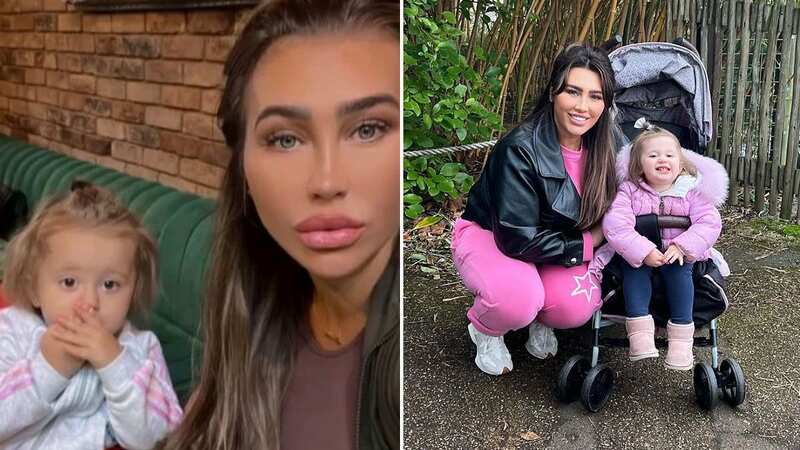 Lauren Goodger rushes daughter to the doctor as she falls ‘poorly’ (Image: Instagram)