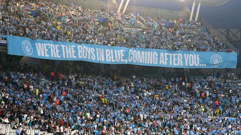 Man City fan collapses in stands and requires oxygen at Champions League final