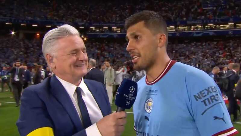 Rodri makes sweary admission moments after securing treble for Man City