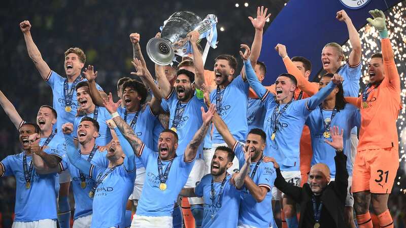 Celebrate Manchester City