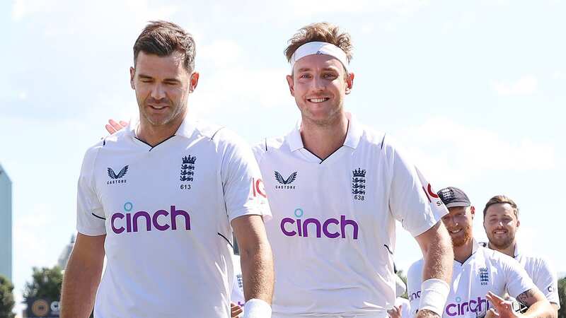 England legends James Anderson and Stuart Broad have taken more Test wickets than any other seamer (Image: Phil Walter/Getty Images)