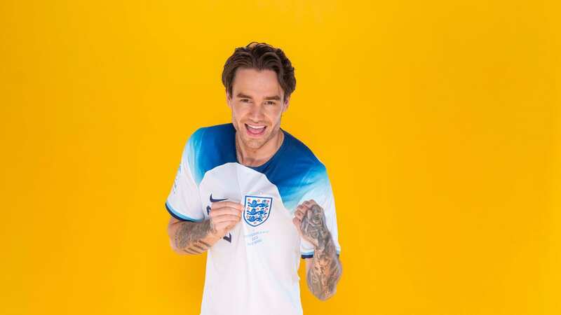 One Direction’s Liam Payne in his England kit (Image: ITV)