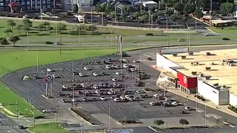 Customers were told to leave the stores after the bomb threats (Image: ABC 5)