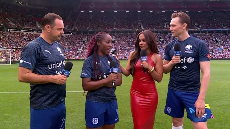 ITV viewers are not happy about the change to the way Soccer Aid stars ask for donations (Image: ITV)