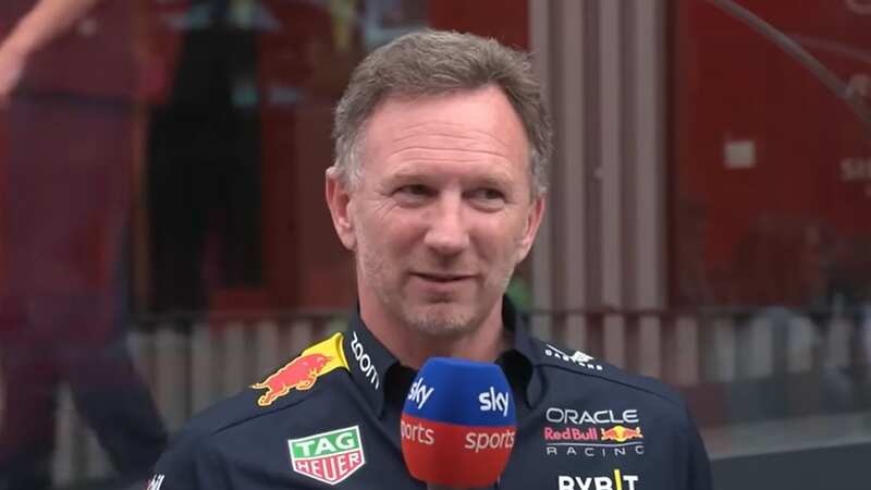 Christian Horner has tipped Aston Martin for success after they agreed an engine deal with Honda (Image: Sky Sports)