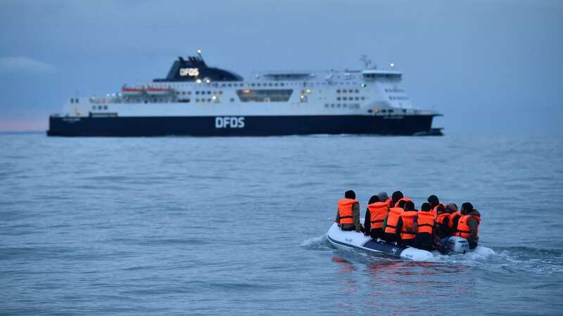 The numbers of Albanians arriving in Britain on small boats across the Channel have plunged this year (Image: AFP via Getty Images)