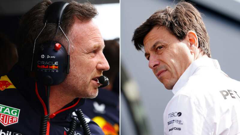 Christian Horner says he has blocked Toto Wolff (Image: Getty Images)
