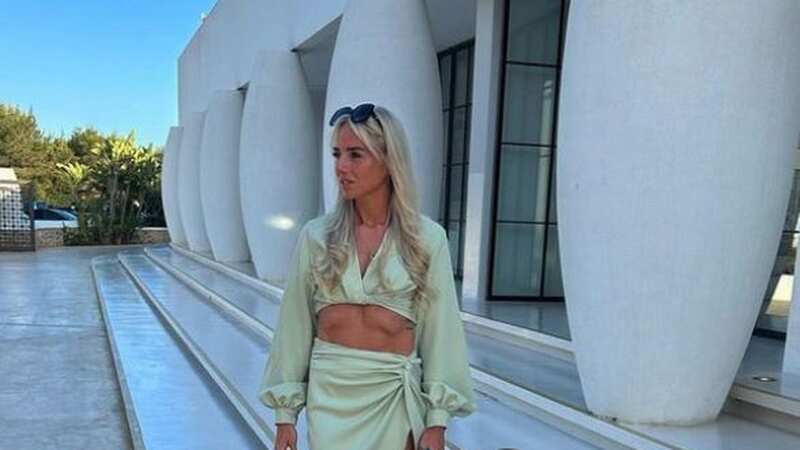Aston Villa and England forward Rachel Daly on holiday in Greece (Image: @racheldaly3 on Instagram)