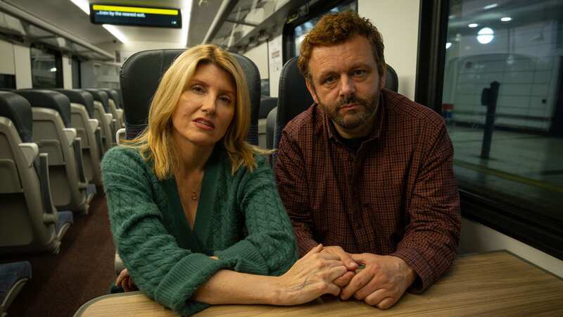 Sharon Horgan as Nicci and Michael Sheen as Andrew in Best Interests (Image: BBC/Chapter One/Samuel Dore)