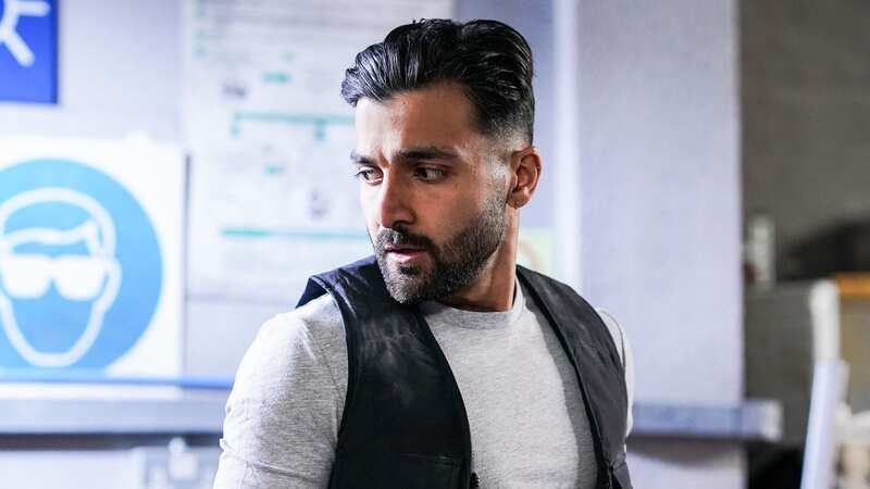 Vinny Panesar plots to kill Eve (Image: BBC/Jack Barnes/Kieron McCarron)