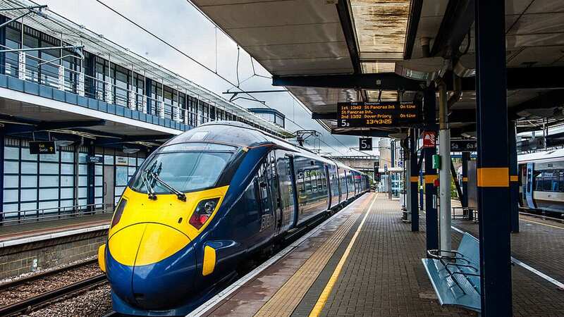 Ashford International station used to run Eurostar services to the continent (Image: Getty Images)