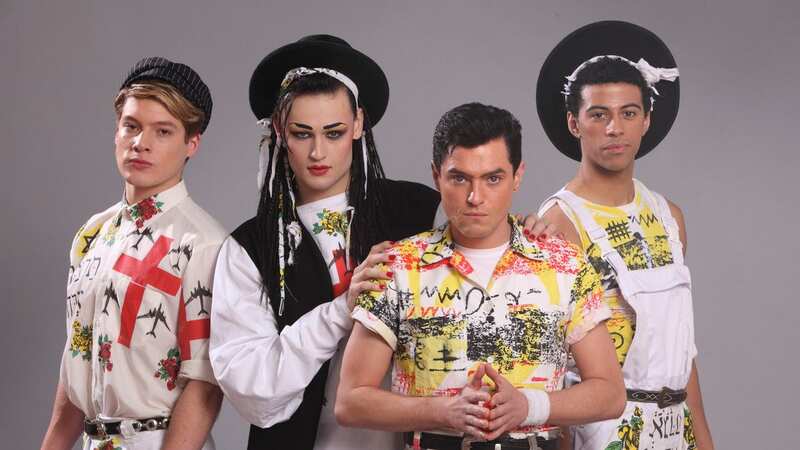 Culture Club in their 1980s heyday (Image: BBC)