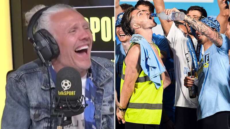 Jack Grealish sums up wild Man City celebrations in text to Jimmy Bullard