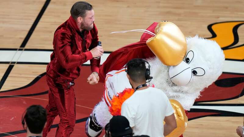 Conor McGregor explains punch which sent basketball mascot to hospital