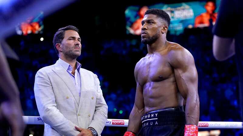 Eddie Hearn blamed for Anthony Joshua