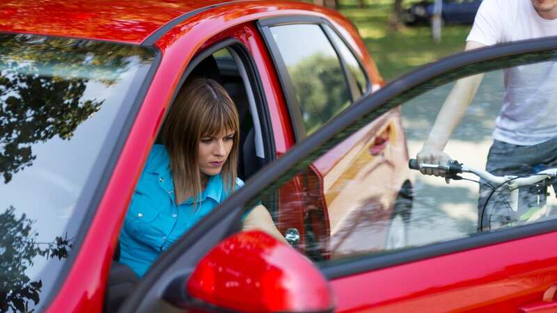 Drivers who harm someone when opening the car door risk being fined (stock image) (Image: Getty Images)