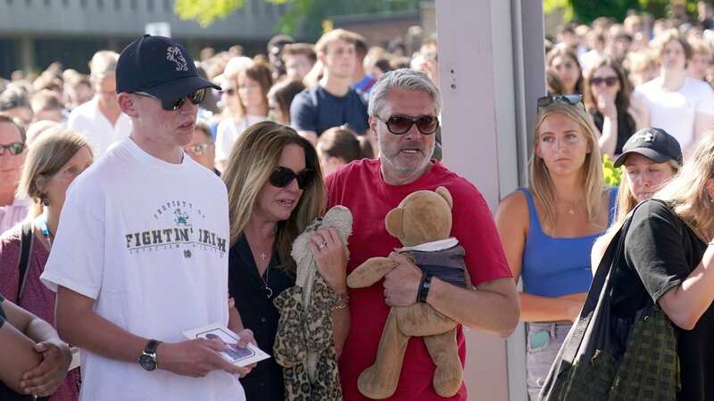 Dads of two Nottingham student victims deliver message to friends at vigil