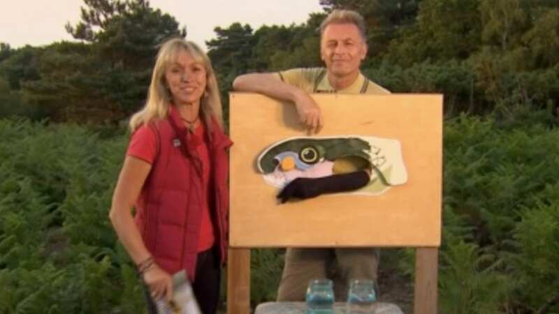 Chris Packham had Springwatch viewers in hysterics with his x-rated puns (Image: BBC)