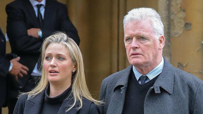 Hayley McQueen with her father Gordon (Image: Alamy Stock Photo)
