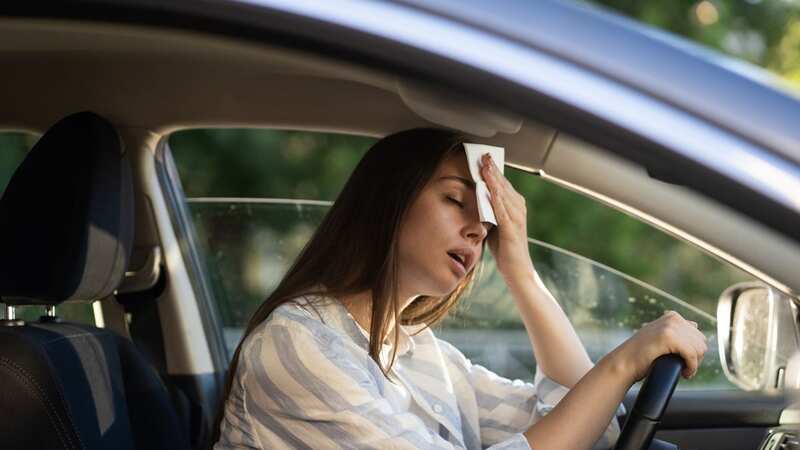 Drivers have been told to avoid air conditioning (stock image) (Image: Getty Images/iStockphoto)