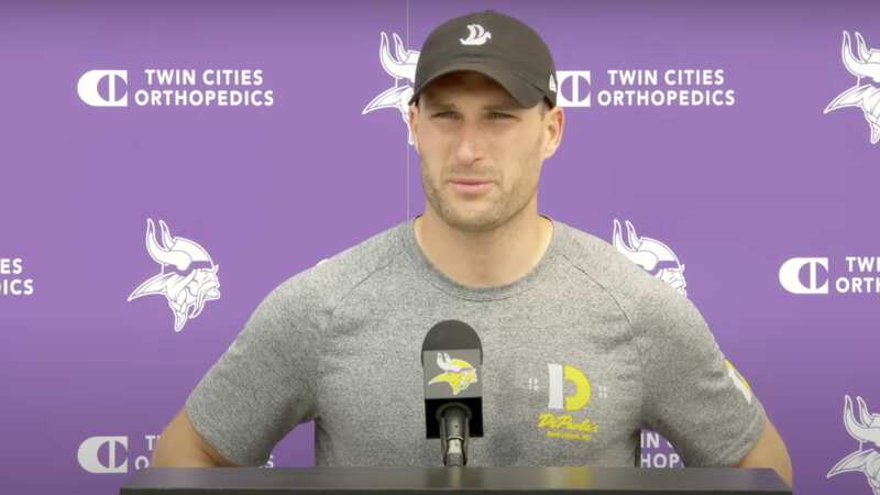 Kirk Cousins speaks during minicamp (Image: https://youtu.be/ljw7C1nVHDk)