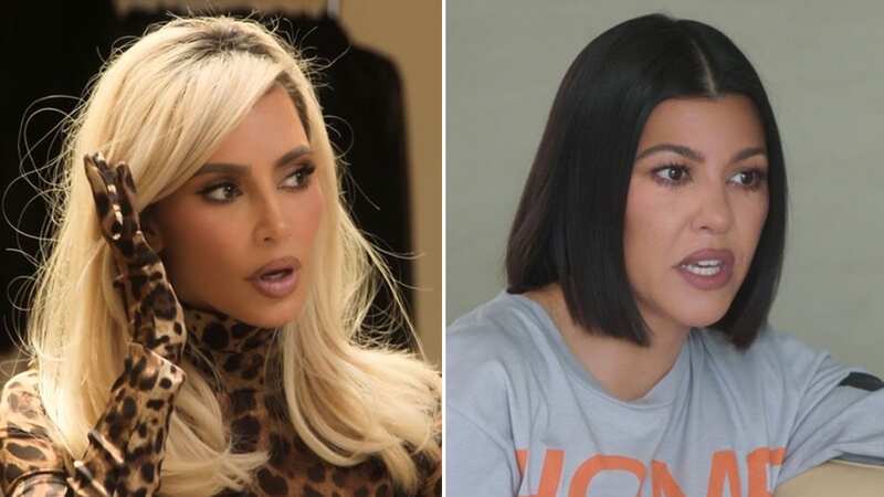 Kim and Kourtney Kardashian are feuding over Kim