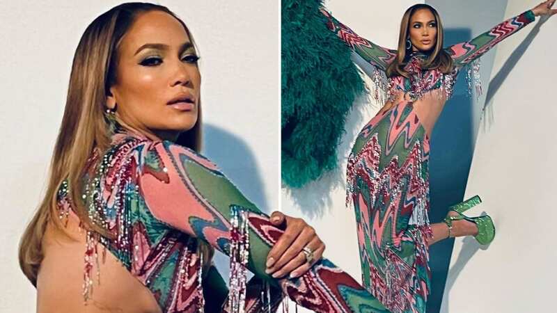 Jennifer Lopez sets pulses racing as she goes braless in stunning backless dress