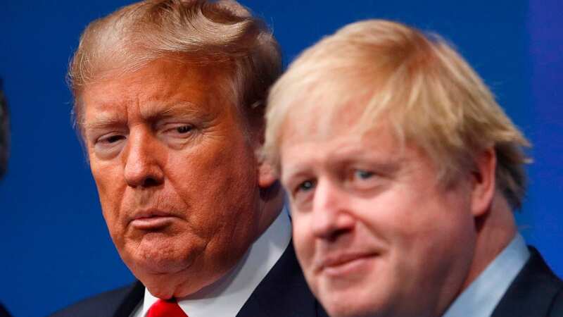 Both Trump and Johnson are defiant (Image: AFP via Getty Images)