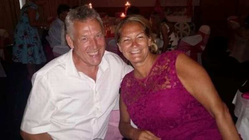 Lesley McNally and her late husband Garry, who regularly played the People