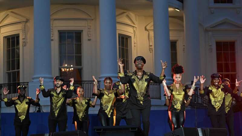 Juneteenth celebrations outside the White House (Image: AFP via Getty Images)