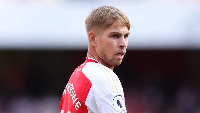 Emile Smith Rowe struggled for game time at Arsenal last season (Image: Offside via Getty Images)