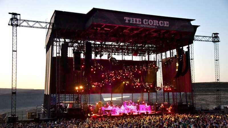 The festival was being held at the Gorge Amphitheater in Quincy, Washington (Image: FilmMagic)
