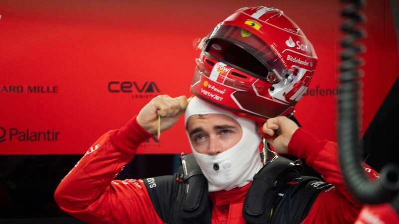 Charles Leclerc has paid a helmet tribute to Gilles Villeneuve in Montreal this weekend (Image: AP)