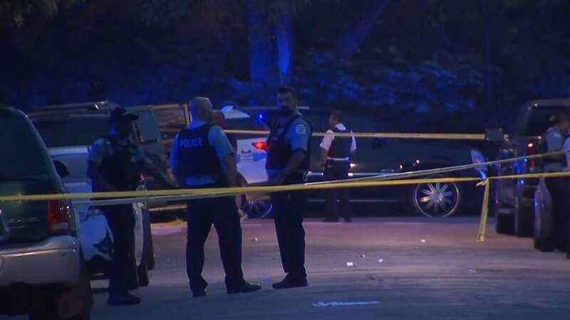 Police did not confirm if the shooting was targeted (Image: NBC Chicago)
