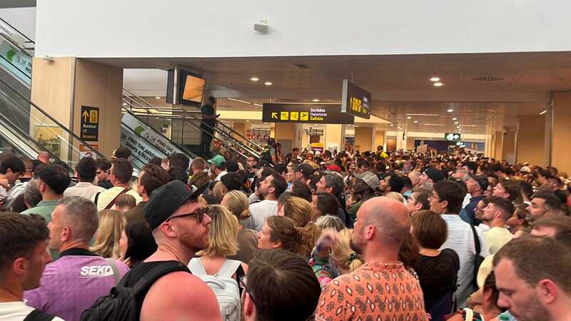 The incident caused big delays at Ibiza Airport (Image: SOLARPIX.COM)