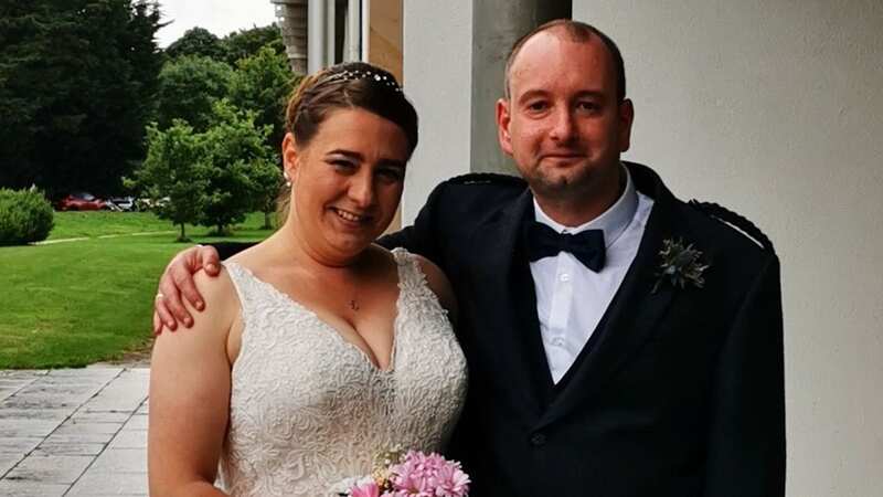 Newlyweds Magdalena and Andrew had a shock when they arrived at the resort (Image: PA Real Life)