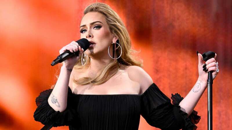 Adele made the personal confession during a concert (Image: Gareth Cattermole/Getty Images for Adele)