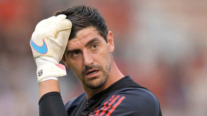 Thibaut Courtois is angry with Belgium boss Domenico Tedesco (Image: ANP via Getty Images)
