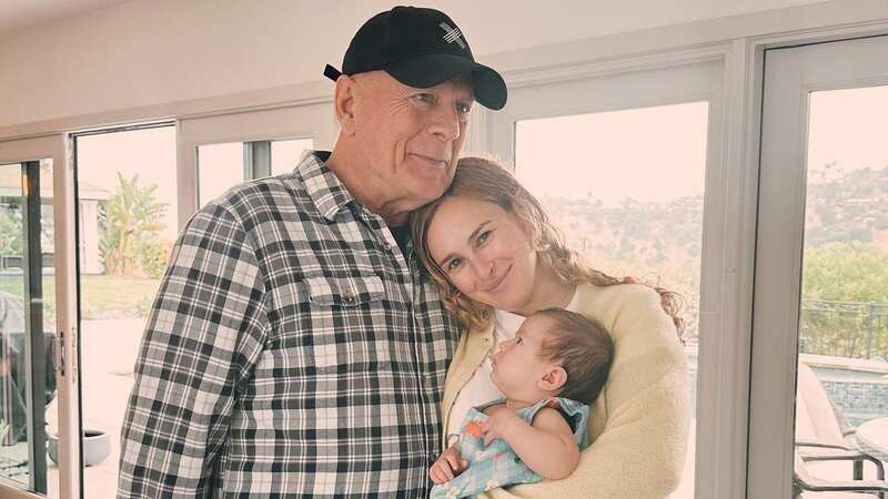 Bruce Willis and his daughter Rumer (Image: Instagram/rumerwillis)