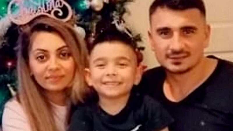 David-Mario Lazar, known as Mario, is pictured with parents Cristina and Dorinel (Image: West Midlands Police / SWNS)