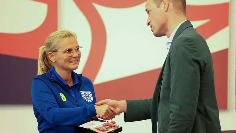 Prince William awarded Wiegman with an honorary CBE