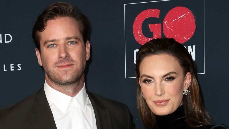 Armie Hammer and Elizabeth Chambers (Image: Getty Images)