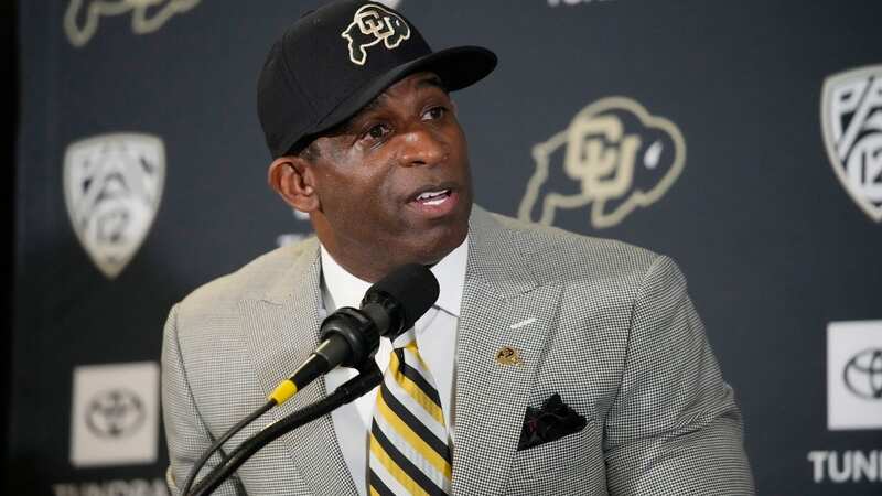 Deion Sanders is heading into his first season as head coach of the University of Colorado, and has stated he has no plans to leave college for the NFL (Image: Michael Ciaglo for The Washington Post via Getty Images)