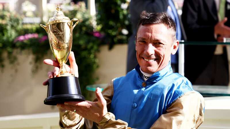 All smiles: Frankie Dettori back with a winner the day after getting a nine day ban (Image: James Marsh/REX/Shutterstock)