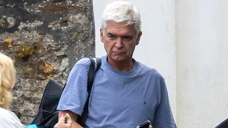 Phillip Schofield was spotted in Cornwall as he broke cover for the first time in a month to celebrate his mum