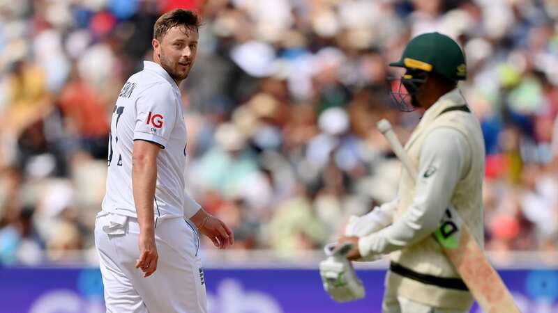 Ollie Robinson gave Usman Khawaja an X-rated send off in the first Ashes Test (Image: Getty Images)